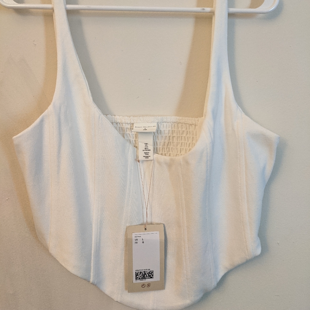 H&M Brock Collection Corset Tank